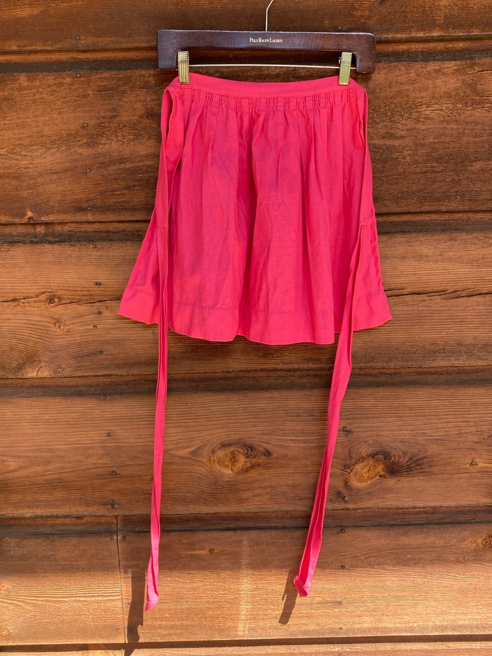 Apron Watermelon-Colored - Picture 2 of 5